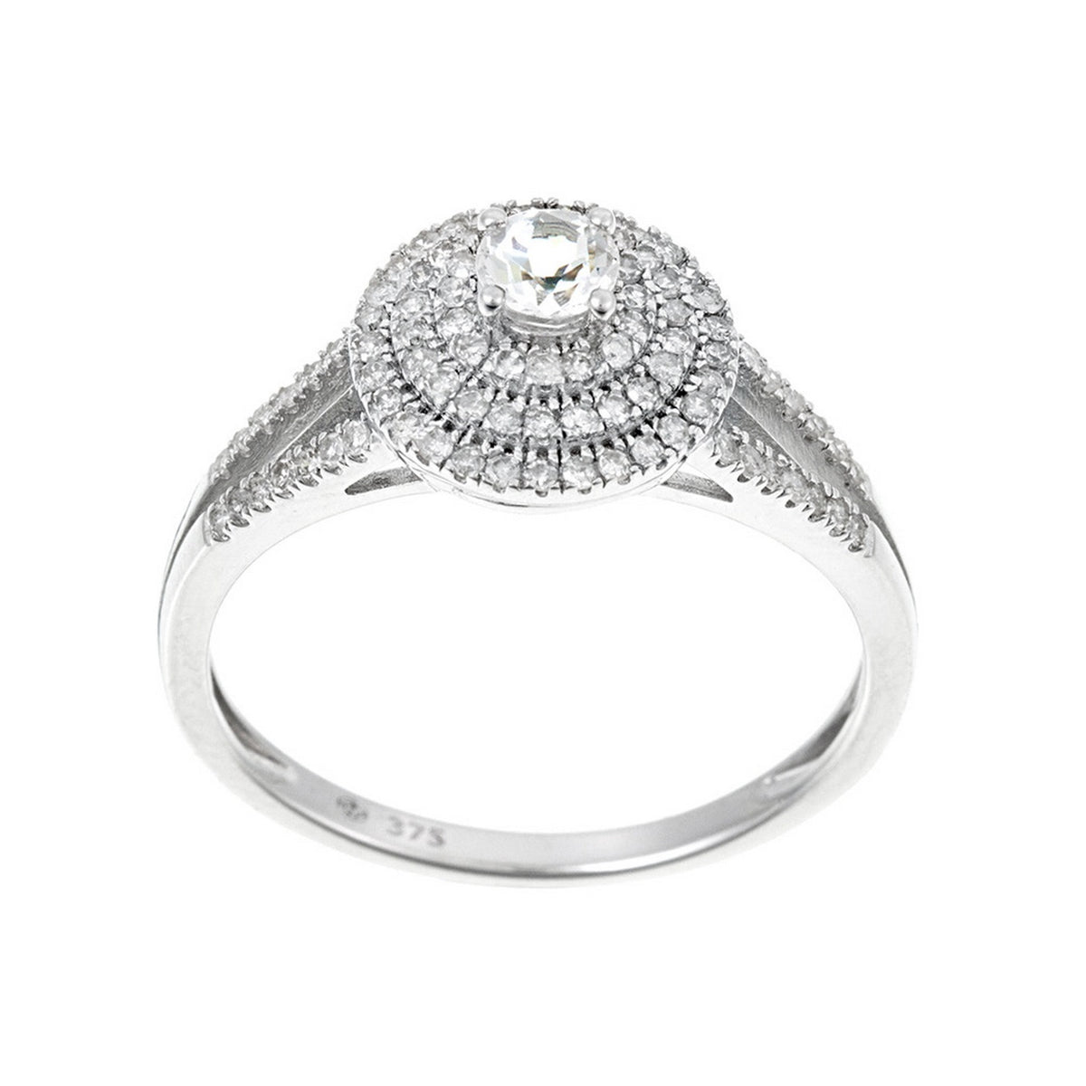 "Darwin" Ring D 0,33/94 Wt 0,25/1 - 375/1000 White Gold