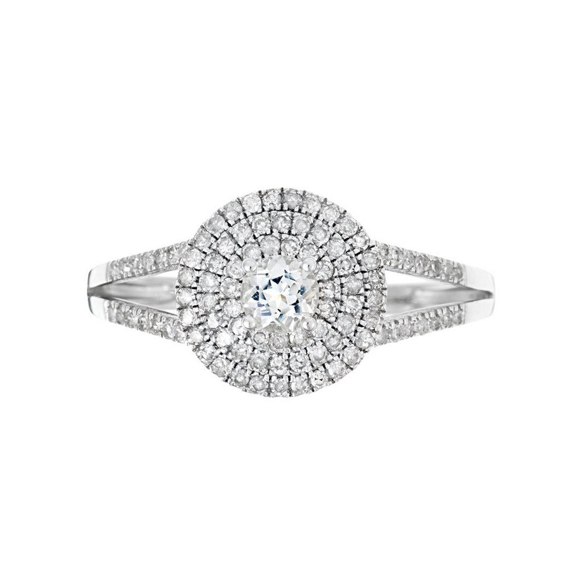 "Darwin" Ring D 0,33/94 Wt 0,25/1 - 375/1000 White Gold