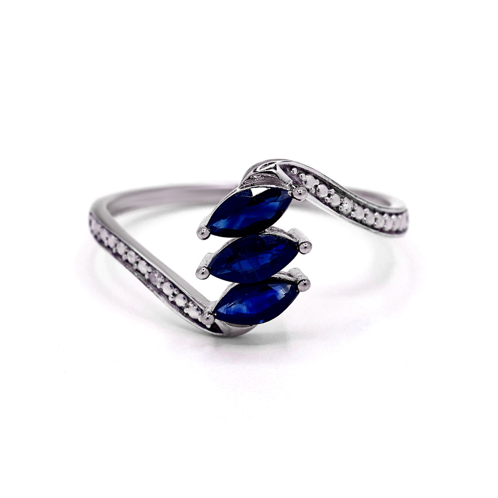 Bague "Lueur D'Étoile" D0,007/2; Sa0,792/3