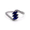 Bague "Lueur D'Étoile" D0,007/2; Sa0,792/3