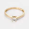 Anillo "Fleur De Soleil" Wt0.429/1 - Oro amarillo 375/1000