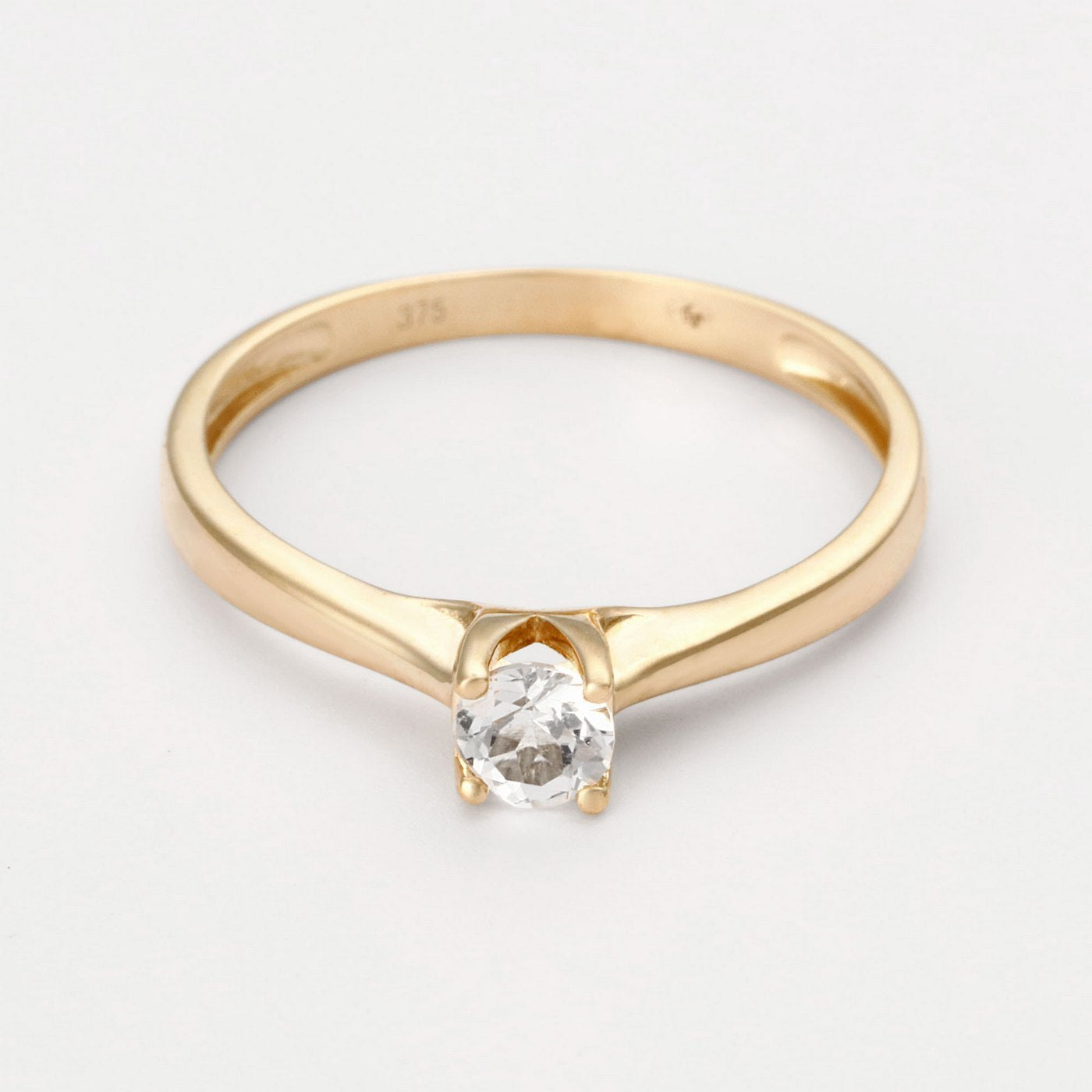 Anillo "Fleur De Soleil" Wt0.429/1 - Oro amarillo 375/1000