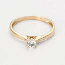 Bague "Fleur De Soleil" Wt0,429/1 - Or Jaune 375/1000