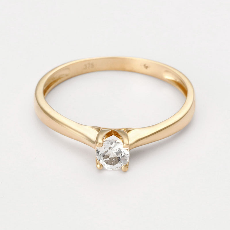 Bague "Fleur De Soleil" Wt0,429/1 - Or Jaune 375/1000