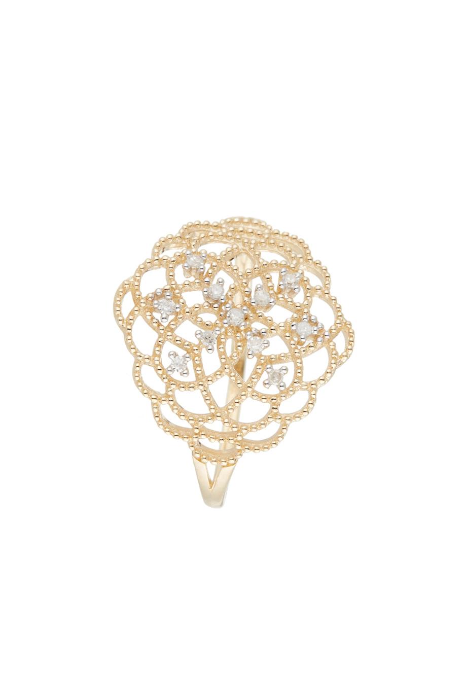 Bague "Dentelle" D0,06/11