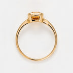 Anillo Citrino "Classy" 1.86/1 - Oro amarillo 375/1000