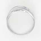 "Our Paths" Ring D0,19/53 - 375/1000 White Gold