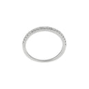 Bague "Alliance Délice" Diamants 0,16/20 - Or Blanc 375/1000