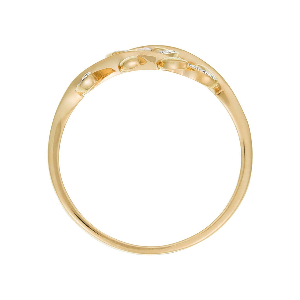"Sanya" Ring D 0.066/12 - 375/1000 Yellow Gold