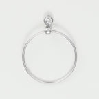 Anillo "Binja" D 0.068/1 - Oro blanco 375/1000