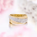 Ring "Chiya" D 0,293/54 - Yellow gold 375/1000