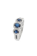 Bague "Varis" D 0,286/52 Saphir 1,136/11