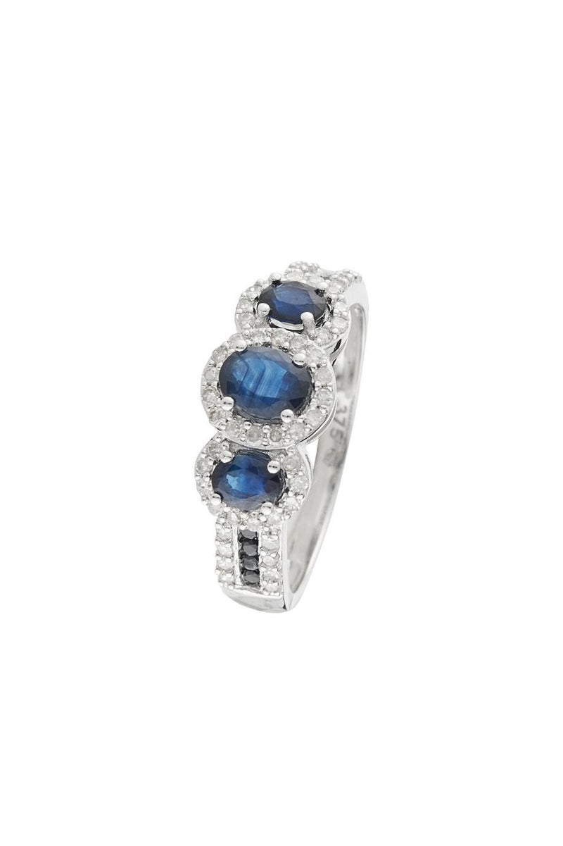 Bague "Varis" D 0,286/52 Saphir 1,136/11