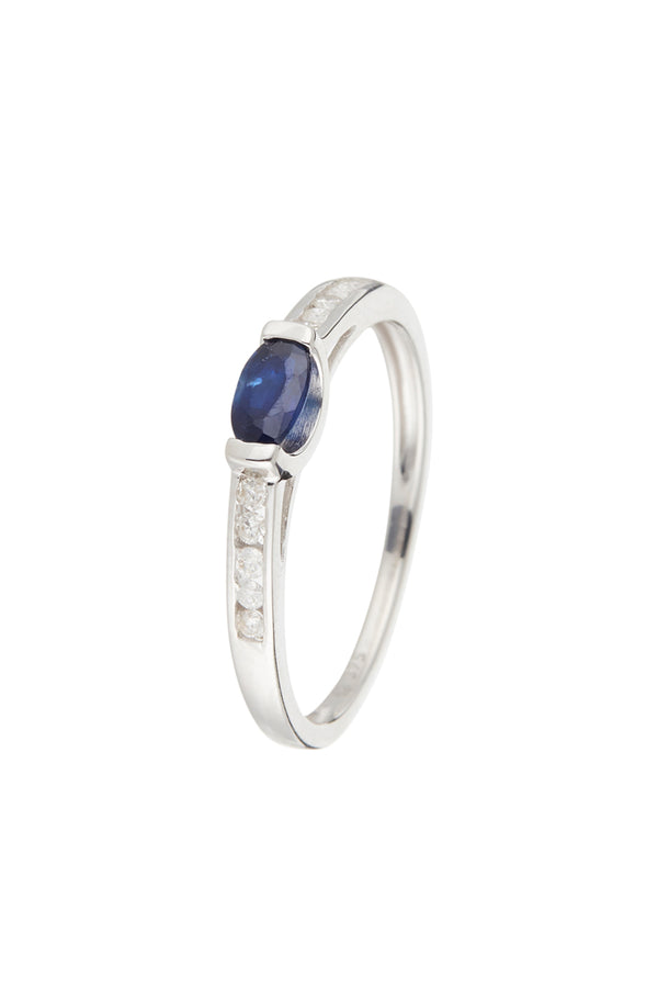 Bague "Ganma" D 0,0105/10  Saphir 0,35/1