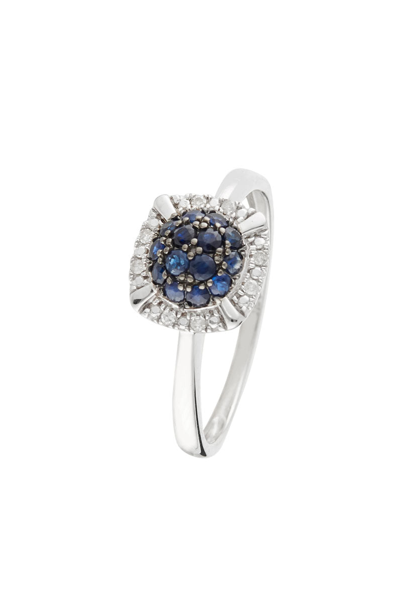 Bague "Banjar" D 0,036/8  Saphir 0,532/14