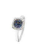 Bague "Banjar" D 0,036/8  Saphir 0,532/14