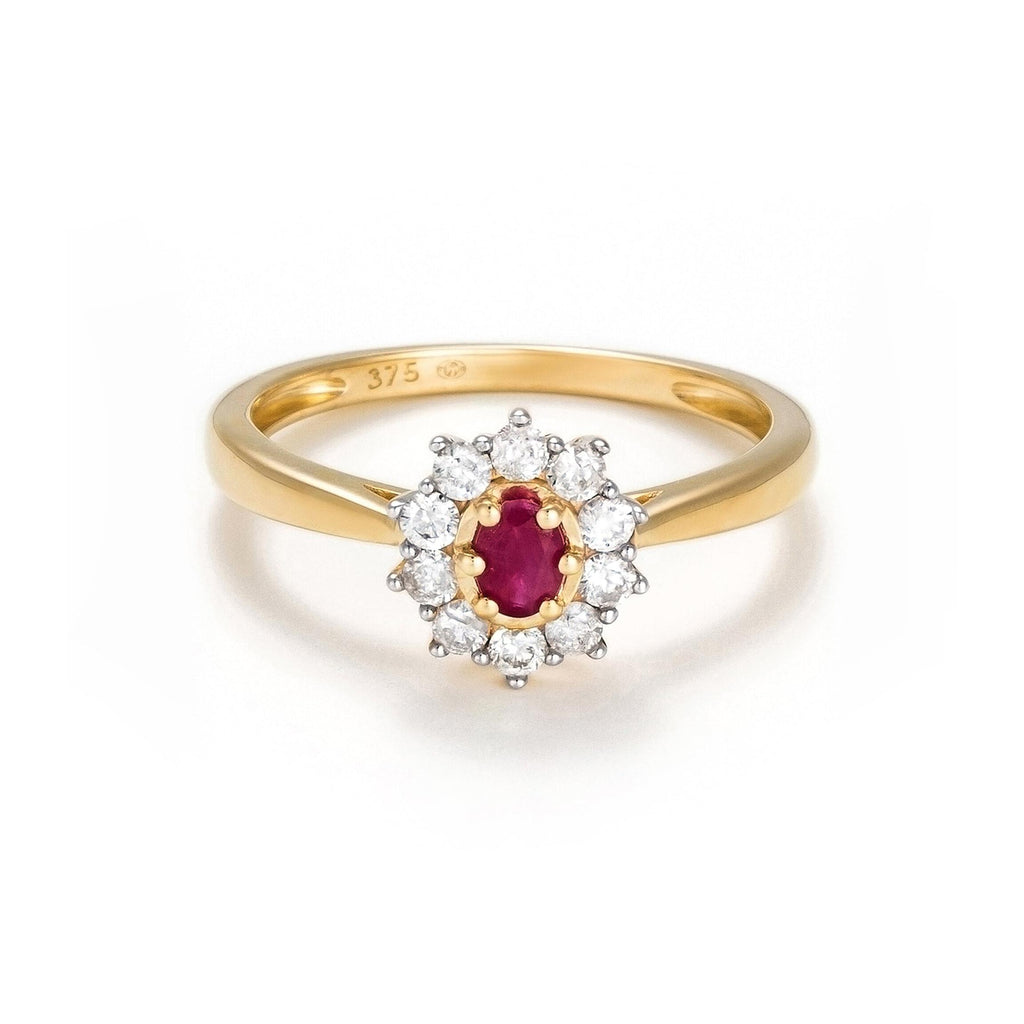 Bague "Joal" D0,26/10 Rubis 0,25/1