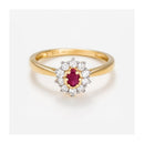 Anillo “Joal” D0.26/10 Rubí 0.25/1