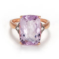 Bague "Pink Hill"  Roseam 7,15/1 Dia0,032/2