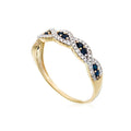 Anillo “Saly” D0.05/14 Zafiro 0.33/10