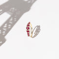 Bague "Bran" D 0,08/24 Rubis 1,05/7 - Or Jaune 375/1000