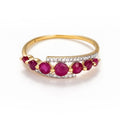 “Bran” ring D 0.08/24 Ruby 1.05/7