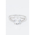 "Miri" Ring D 0.084/24 White Topaz 2.45/1 - 375/1000 White Gold