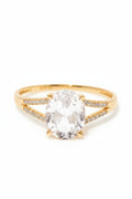 Anillo “Miri” D 0.084/24 Topacio Blanco 2.45/1
