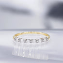 Bague "Kuantan " D 0,294/27 - Or Jaune 375/1000