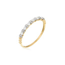 Bague "Kuantan " D 0,294/27 - Or Jaune 375/1000