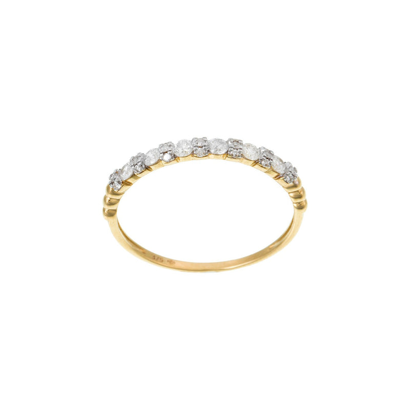 Bague "Kuantan " D 0,294/27 - Or Jaune 375/1000