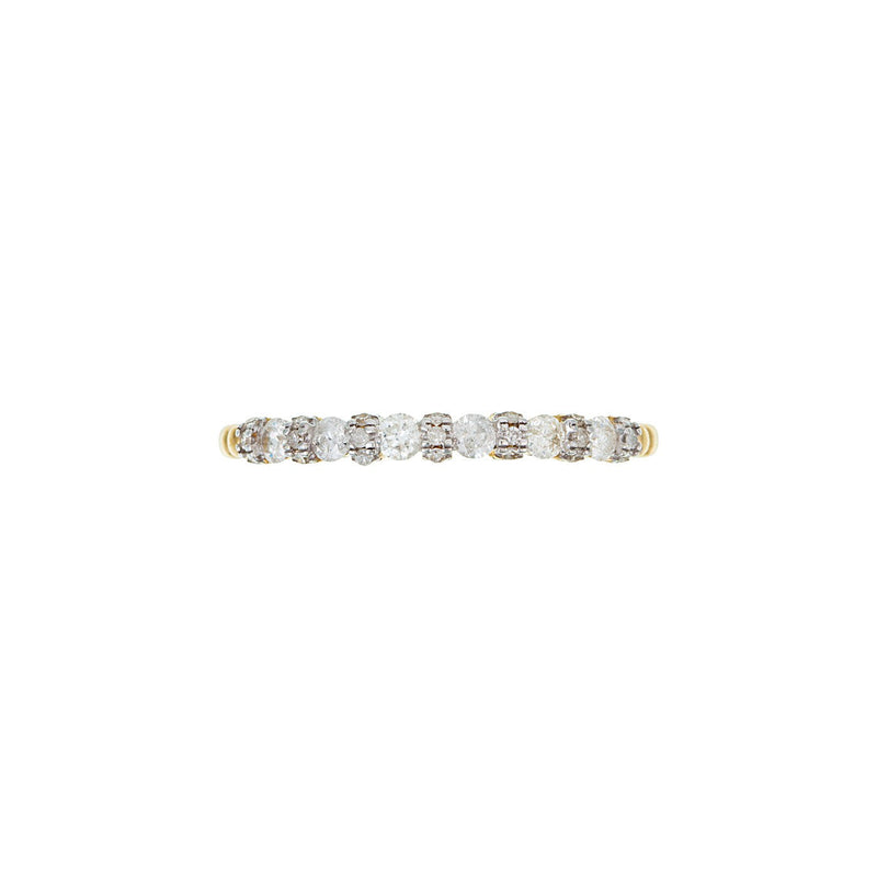 Bague "Kuantan " D 0,294/27 - Or Jaune 375/1000