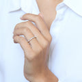Bague "Kota" D 0,131/26 - Or Jaune 375/1000