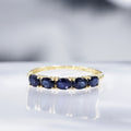 Anillo "Binty" Zafiro 1.25/5 - Oro amarillo 375/1000