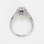 Anillo "Beloni" D 0,44/65 - Oro blanco 375/1000