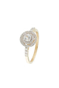 Bague "Nosy" D 0,25/51 White Topaze 0,40/1