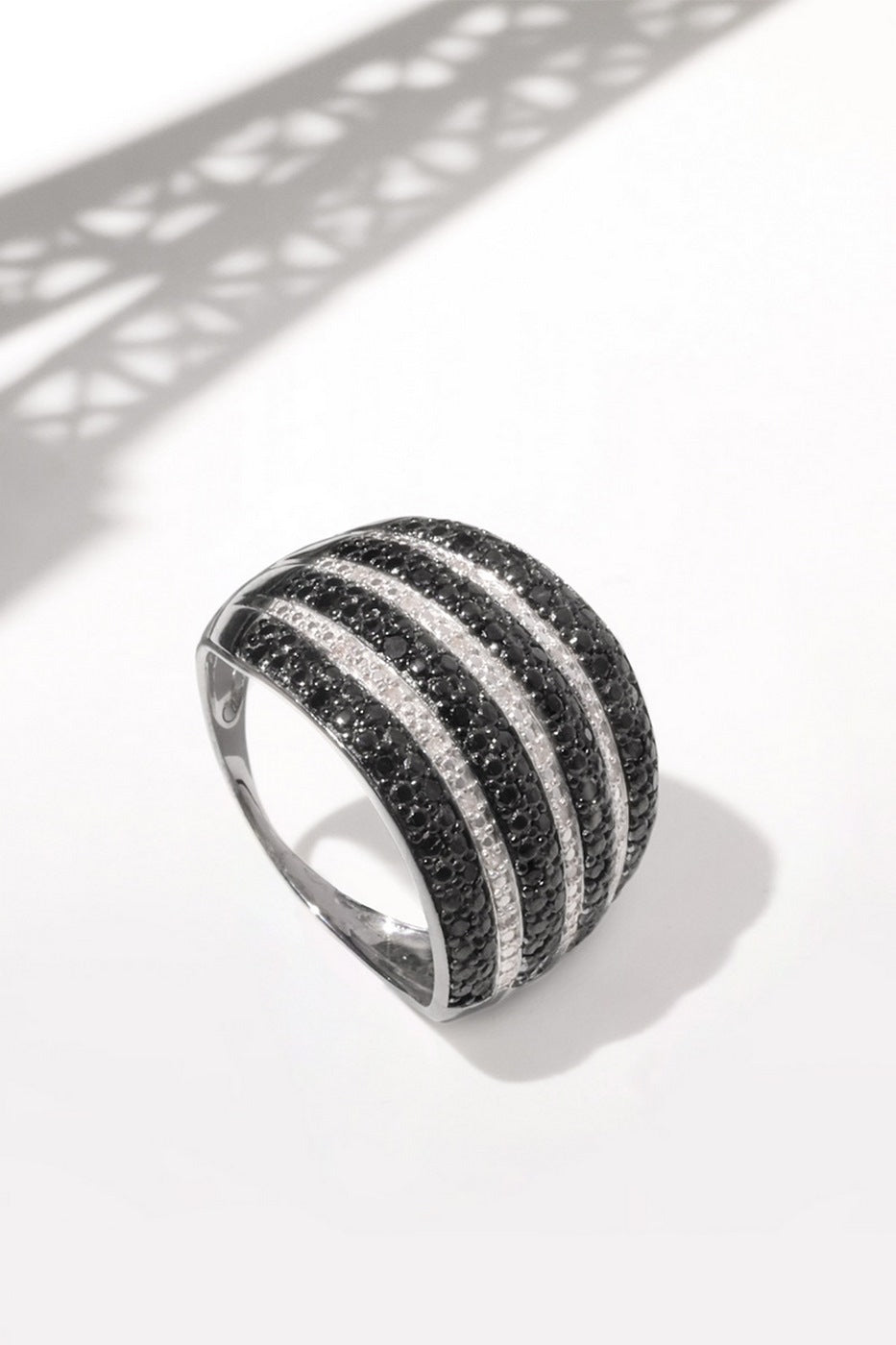 Anillo "Maeva" D 0.501/64 - Oro blanco 375/1000