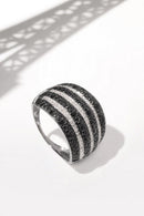 Bague "Maeva" D 0,501/64 - Or Blanc 375/1000