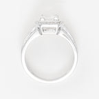 Bague "Remban" D 0,32/68 White Topaze 1,41/1 - Or Blanc 375/1000