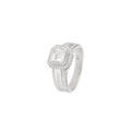 Bague "Remban" D 0,32/68 White Topaze 1,41/1 - Or Blanc 375/1000