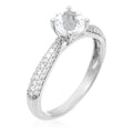 Bague "Tawo" D 0,327/62  White Topaze 1,43/1