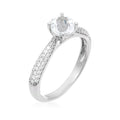 Anillo “Tawo” D 0.327/62 Topacio blanco 1.43/1