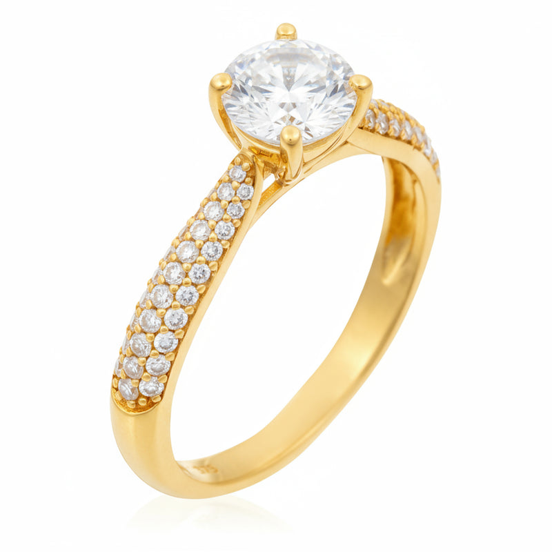 “Tawo” ring D 0.327/62 White Topaz 1.43/1