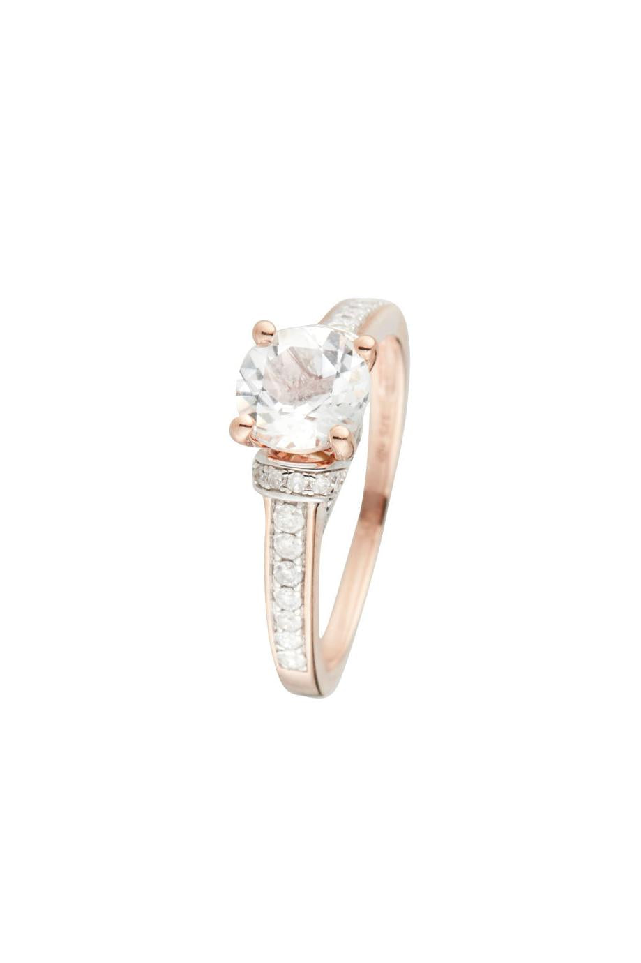 Bague "Chera" D 0,291/40 White Topaze 1,573/1