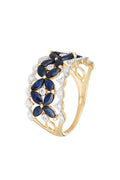 “Setar” ring D 0.127/23 Sapphire 0.127/16