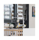 Mobile Musical Bébé Eléphant En Coton Gris