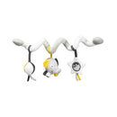 Spirale D'Activités En Velours Blanc