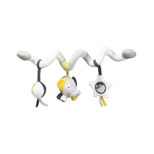 Spirale D'Activités En Velours Blanc