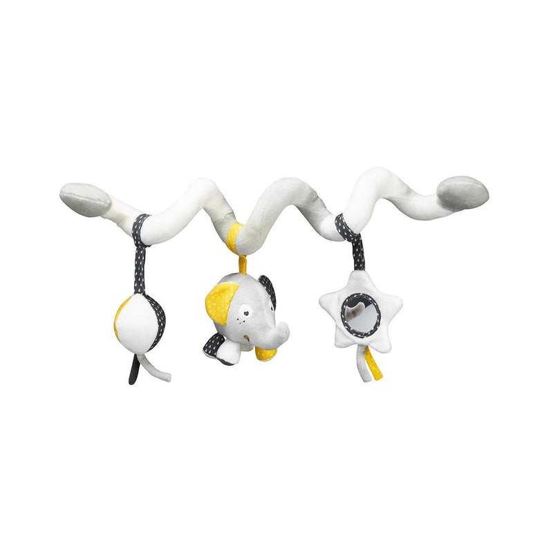 Spirale D'Activités En Velours Blanc