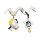 Spirale D'Activités En Velours Blanc